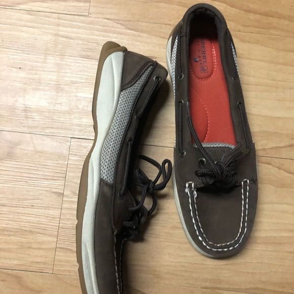 Chocolate brown Sperrys - Picture 2 of 6